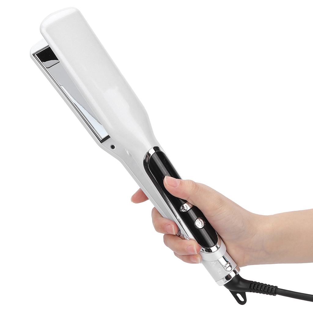 Hair Straightener Home Salon Dual Use Flat Iron Curler Straightening Iron