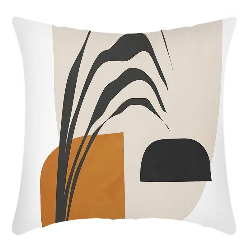 New Cross Cushion Pillow Cover Art Abstract Design Printed Cushion Home Sofa Cushion Cover