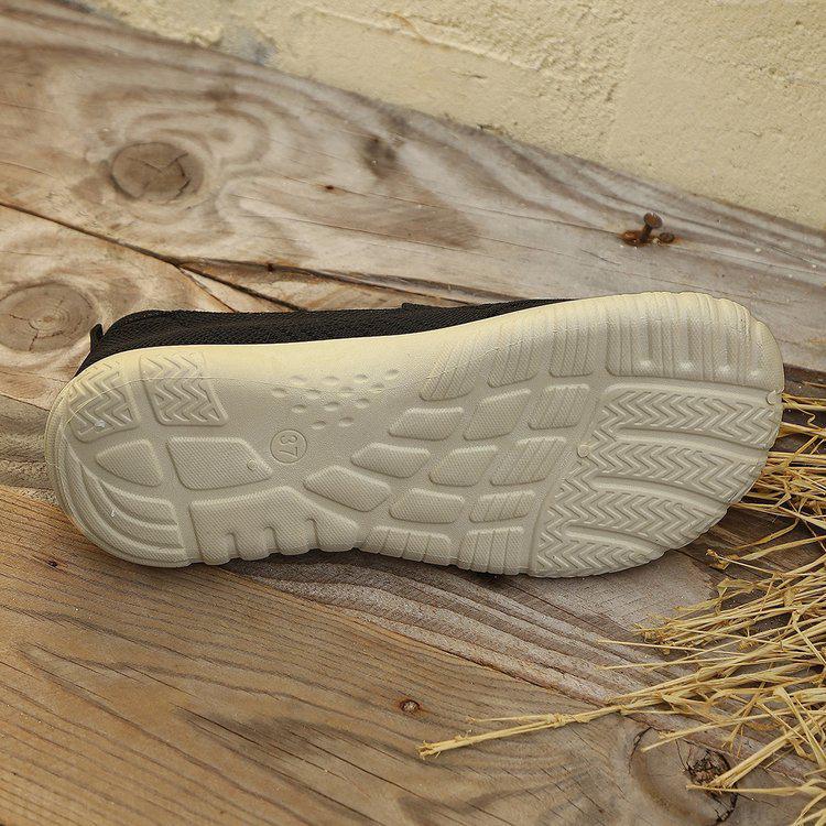 2025 Damen Atmungsaktive Leichte Slipper Freizeitschuhe - Weiche Sohle, Runde Zehenpartie, Frühling/Herbst Stil