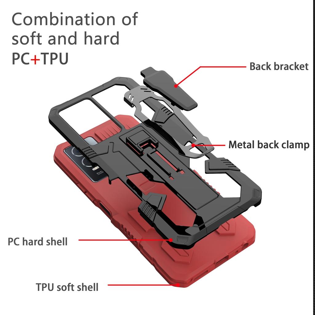 Belt Clip Armor Phone Case for Samsung Galaxy A05 A05S A13 A14 A15 A23 A25 A32 A33 A35 A51 A53 A55 A71 A73 Plastic Stand Cover