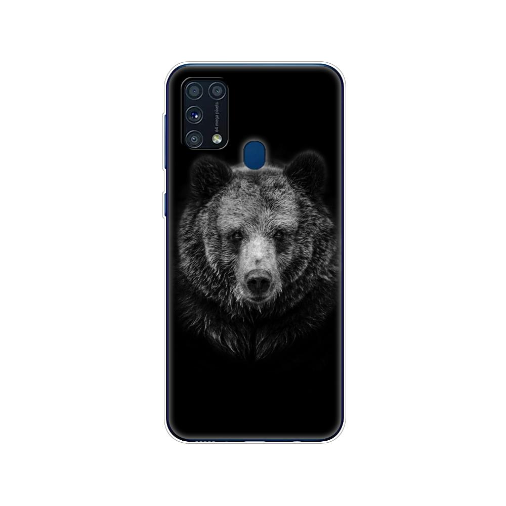 Pentru Samsung M31 Husa 6.4" Husa din silicon moale Tpu pentru Samsung Galaxy M31 M 31 SM-M315FZBVSER m315 Funda pentru bara din spate a telefonului
