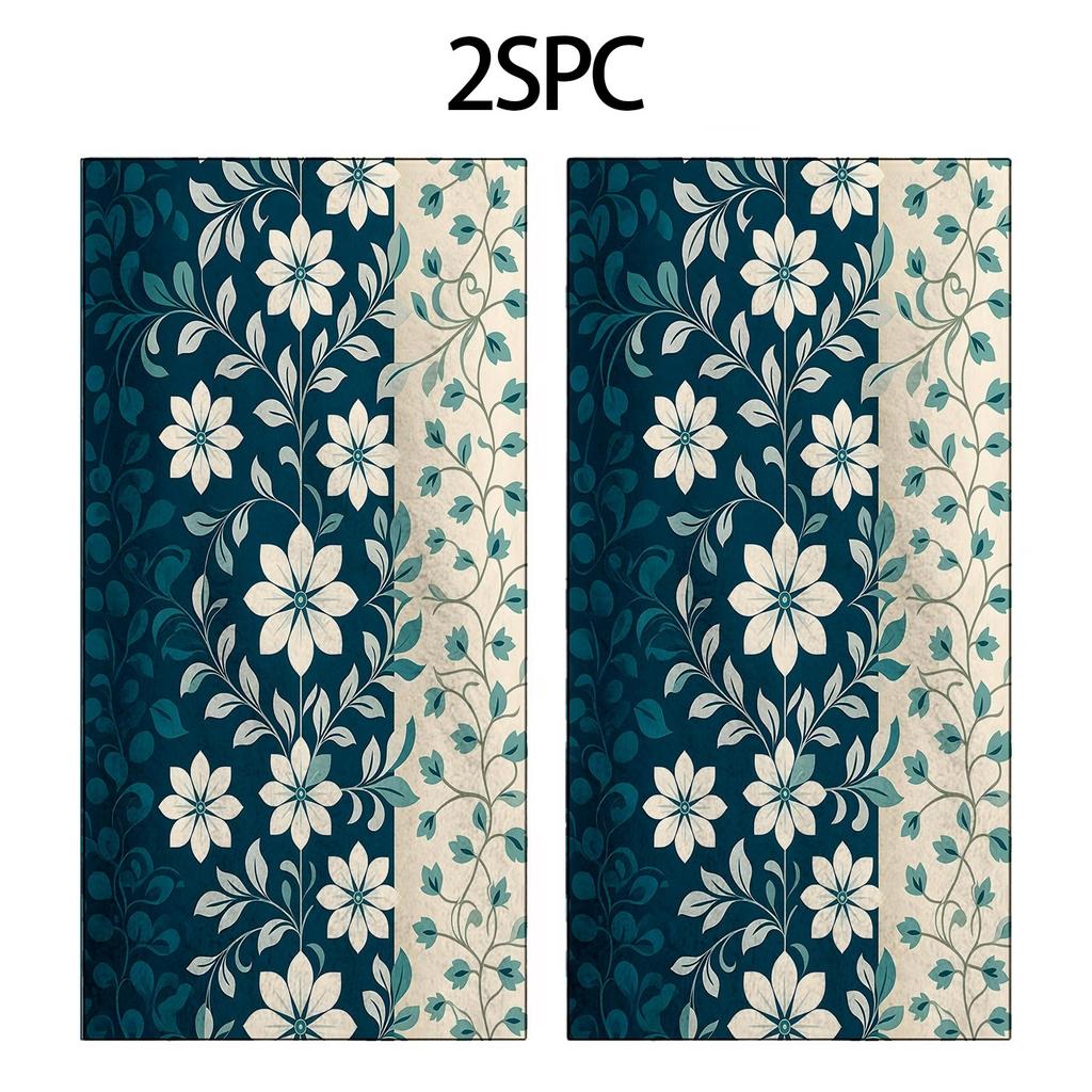 Vintage and exquisite flowers polyester microfiber beach towel is highly absorbent, suitable for swimming and beach outings