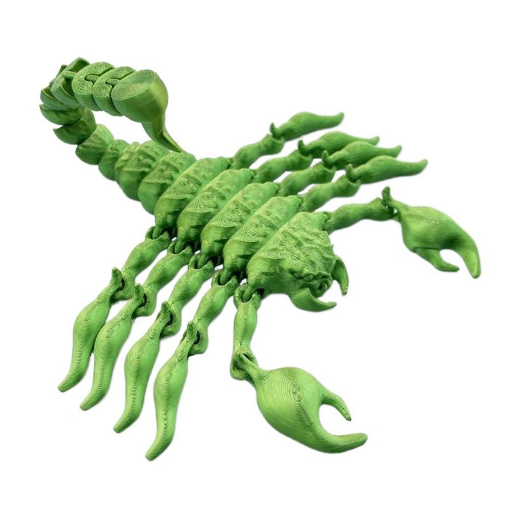 Articulated 3D Printed Scorpion Realistic Decorative Scorpion Figures  Landscaping Decoration