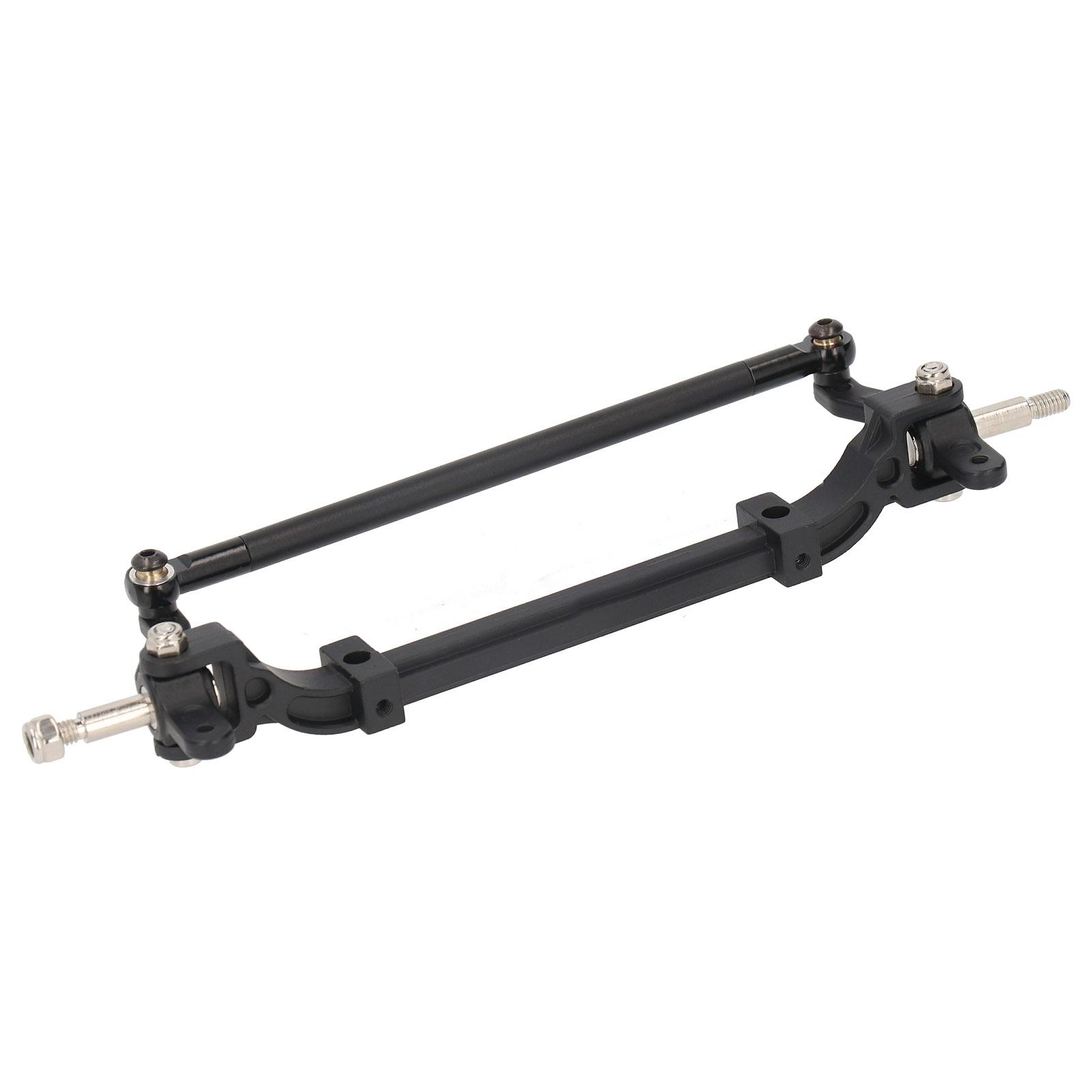 

Front Axle Powerless Steering Rod Link Post for Tamiya 1 14 Series RC Car ModelBlack Black чорний