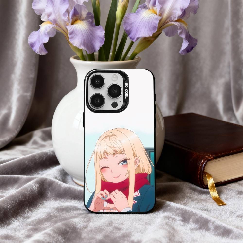 H-Hokkaido Gals Are S-Super A-Adorable Phone Case For iPhone17,16,15,14,13,12,11 Plus,Pro Max Black Candy silver phone case