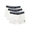 Polo SS24 Logo Print Boxer Briefs 3-Pack Kids Underwear Chalk-White RL9P5015C-001