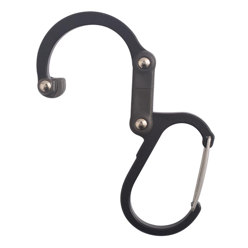 Outdoor Tactical Supplies Carabiner Multifunctional Aluminum Alloy D-Type Quick-Hanging Buckle Outdoor Hook
