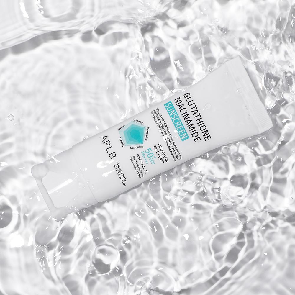 APLB Glutathione Niacinamide Sunscreen 40ml - UV Protection, Korean