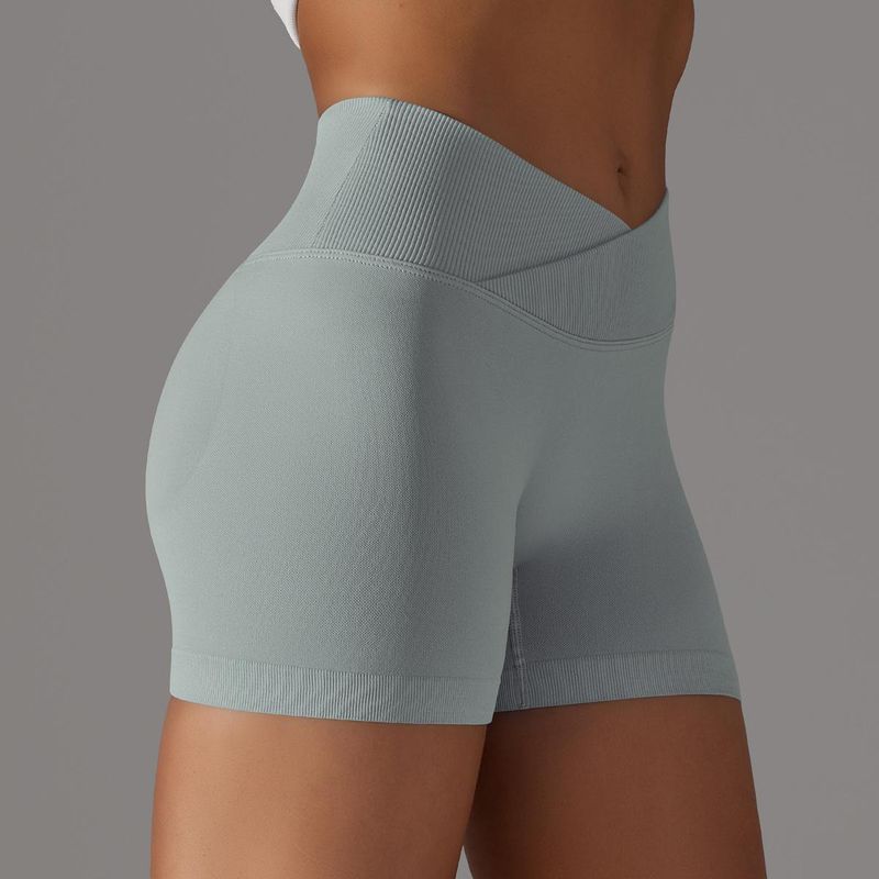 

High Waist Hip Lift Outdoor Cycling Sports Yoga Shorts
