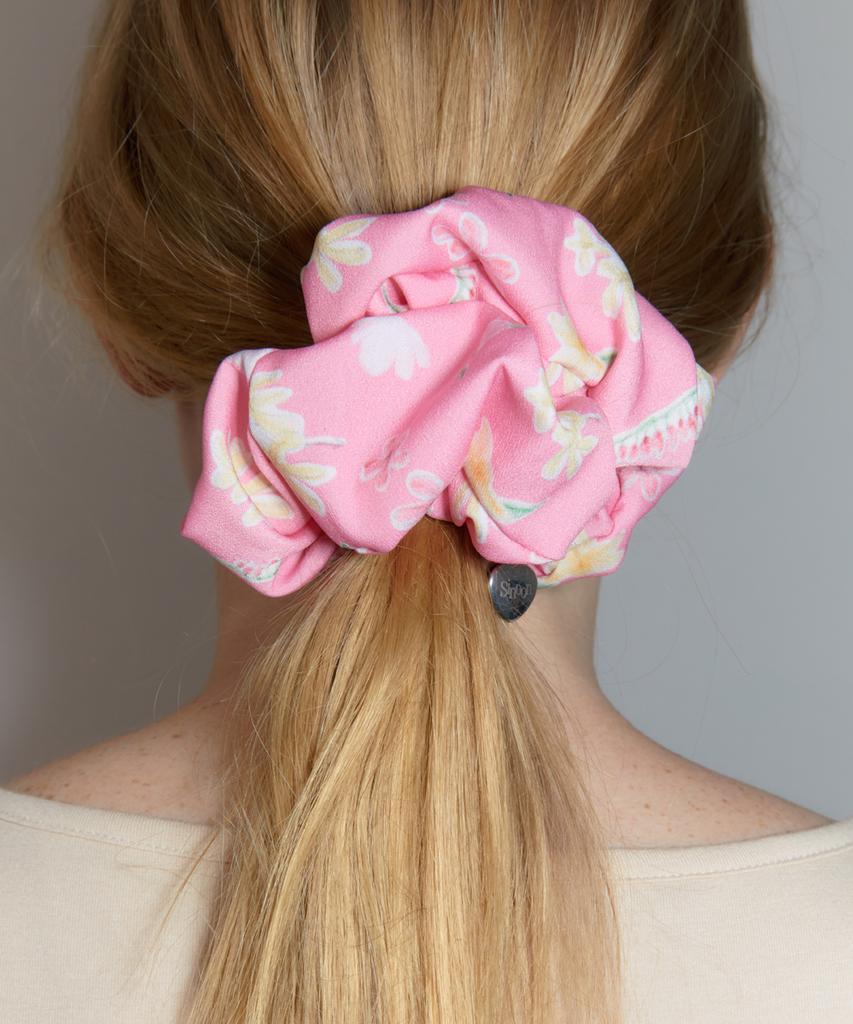Sinoon Pattern Scrunch (Rose Pink)