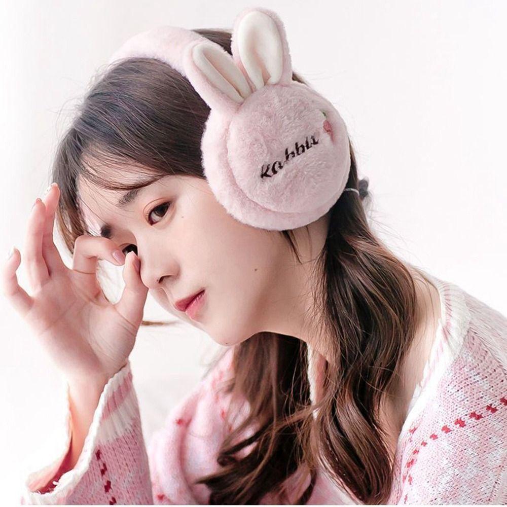 Cartoon Doll Wind Proof Earflap Plush Earmuffs Children Ear Cover Winter Ear Cover Women Earmuffs