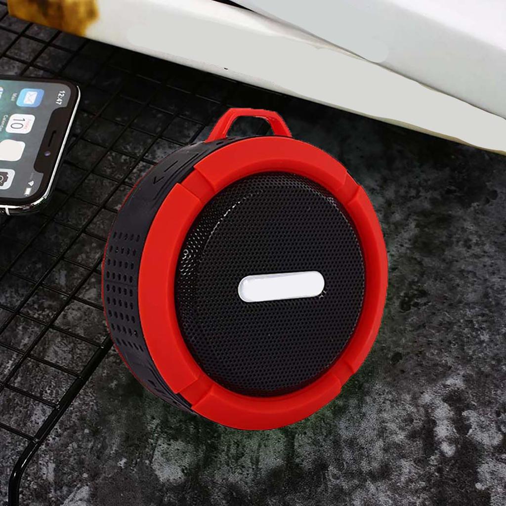 Bluetooth Waterproof Portable Loudspeaker Shockproof Dustproof Outdoor Travel Music Accessories