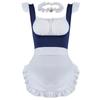 Maid Dress Cosplay Costumes Women Sexy Lingerie Perspective Erotic Underwear Maid Classical Lace Outfit Porno Suit