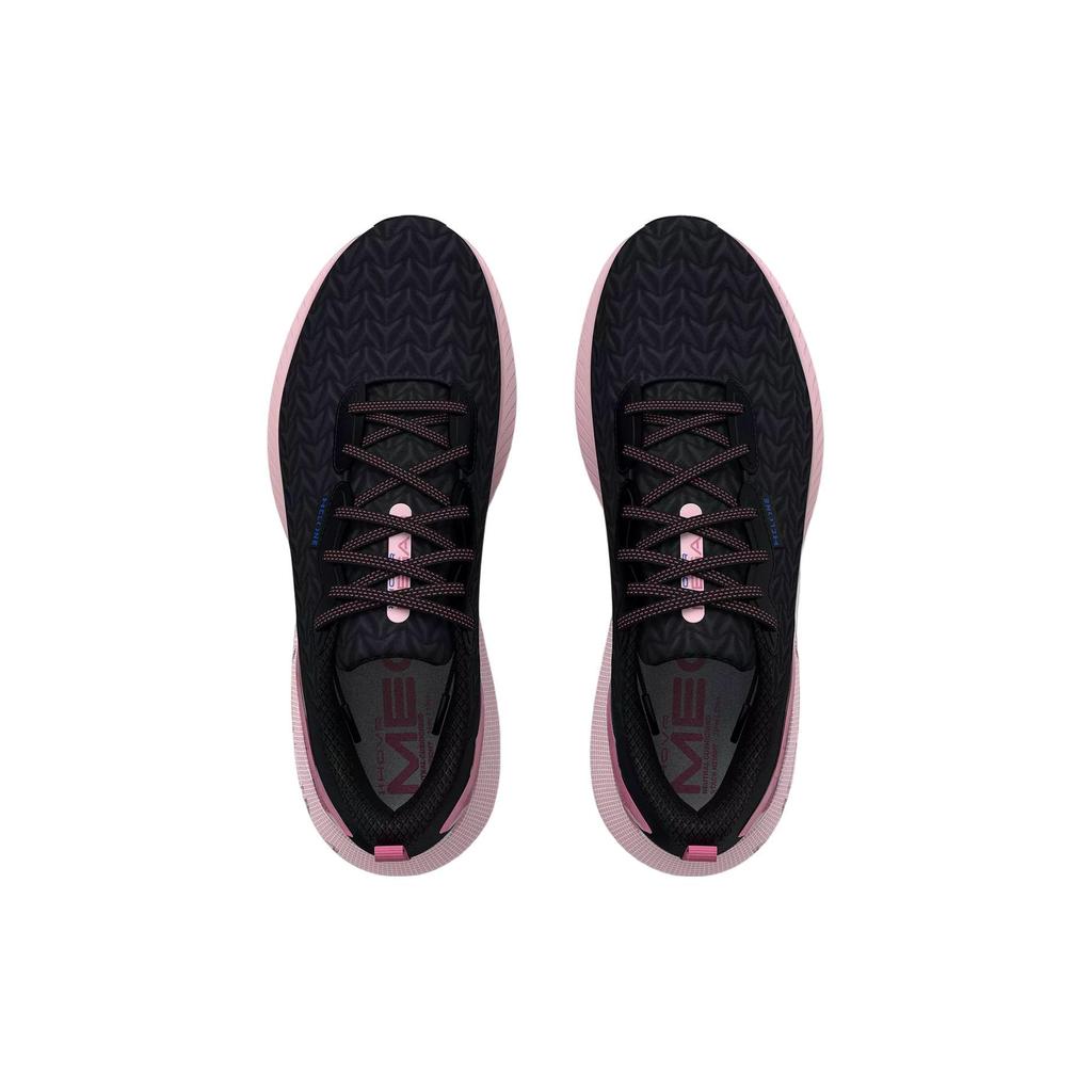 Under Armour Women's HOVR Mega 3 Clone Running Shoes Black Prime Pink 3025313-002