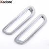 Rear Fog Light Lamp Cover Trim For Chevrolet Chevy Trax Tracker 2014-2017 2018 Chrome Car Tail Foglight Bezel Trims Accessories