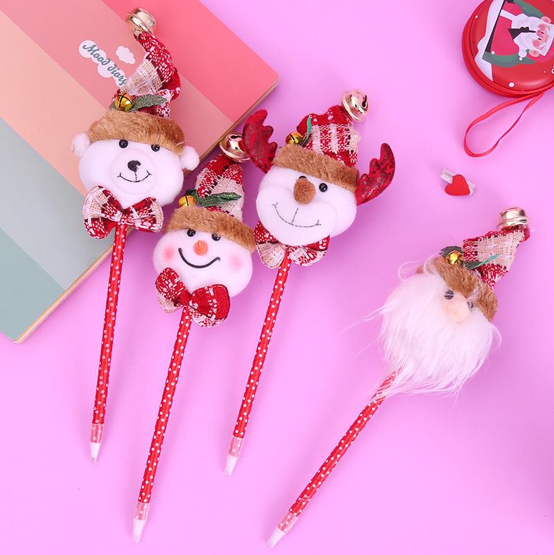 Festive Santa & Reindeer Multi-Color 10-In-1 Ballpoint Pen