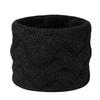 Winter velvet warm scarf versatile knitted scarf outdoor skiing cold neck cover couple