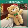 Bear Christmas Gingerbread Plush Toy Cartoon Stuffed Doll Decoration Kids Gift