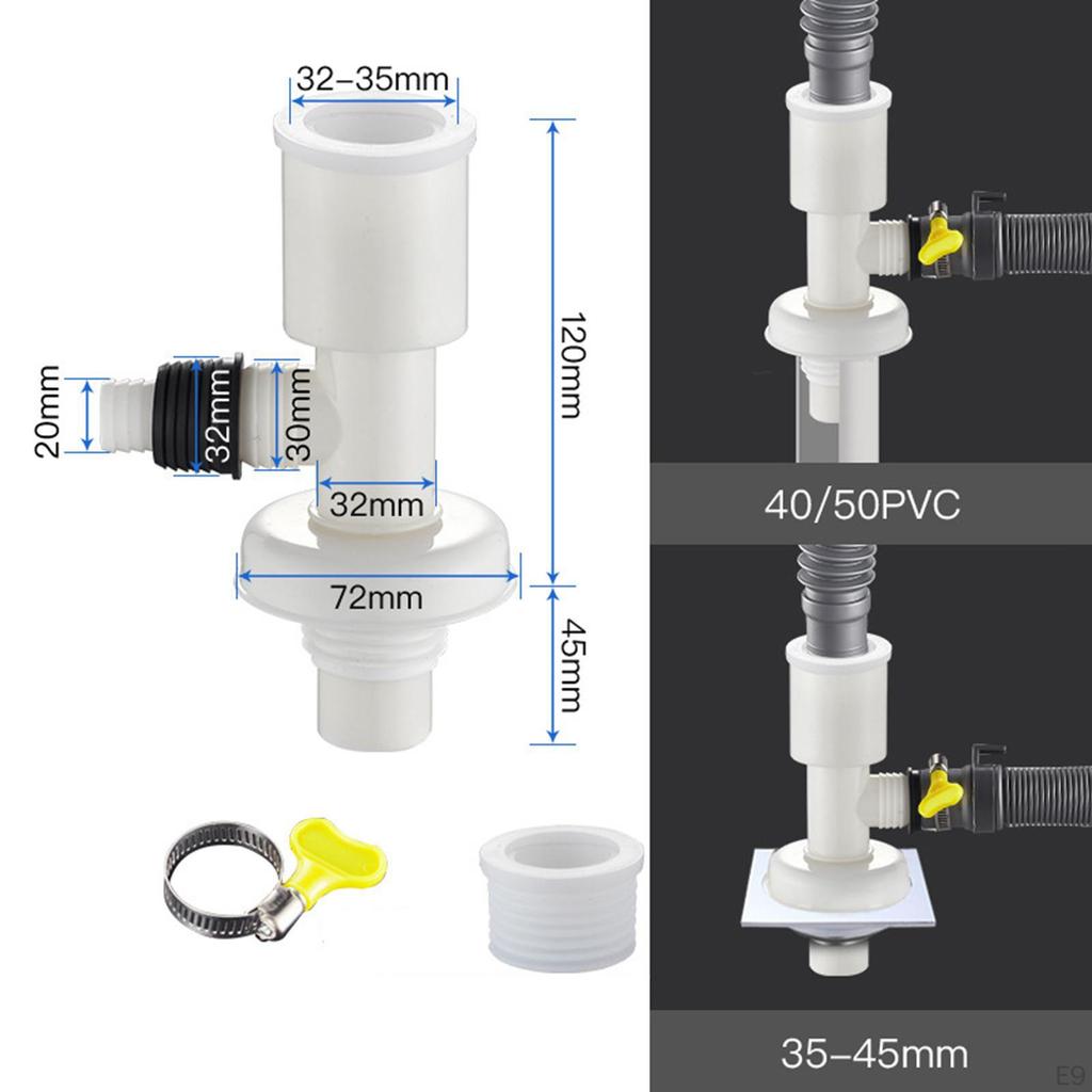 Floor Drain Adapter in T -drain of Multifunctional And