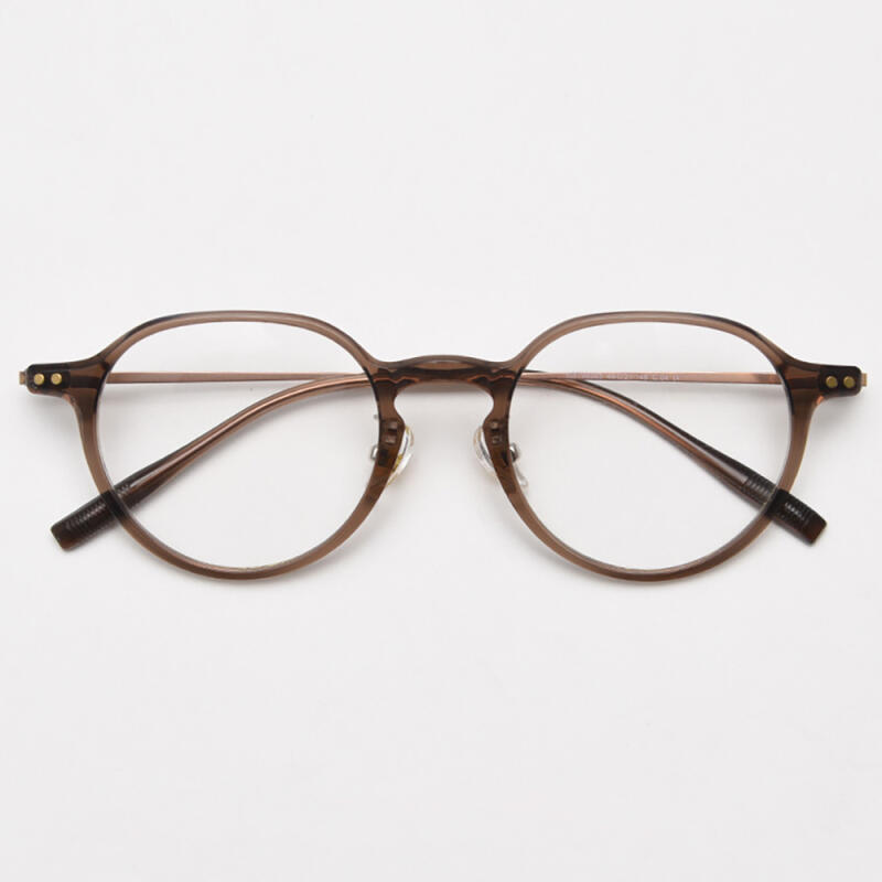 NeoRetro 98863 Titanium Glasses Frame Brown BROWN