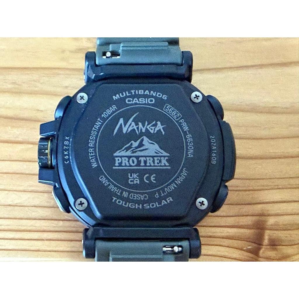 Used CASIO PRO TREK NANGA collaboration radio solar