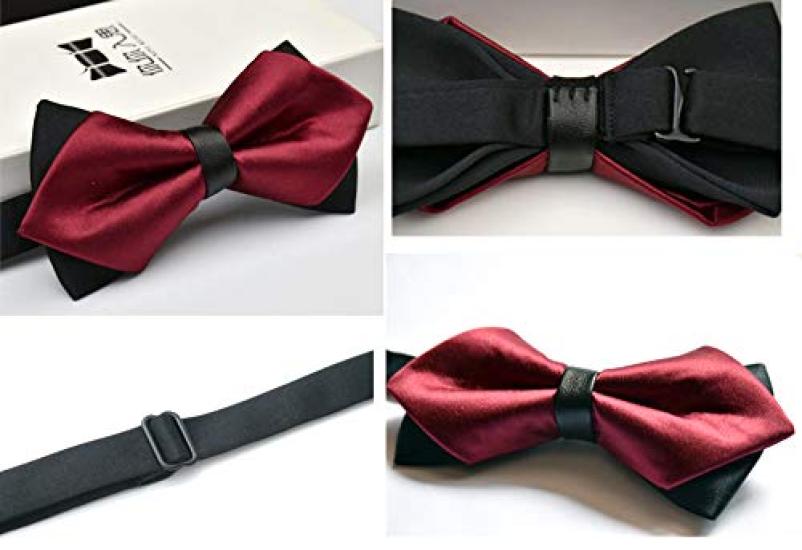 [ZooooM] 28 Types of Bow Ties for Men, Women, and Kids - Unisex - Formal Wear for Weddings, Dance Costumes, Recitals (Type 29) ZM-NT1944-29