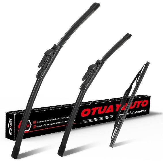 OTUAYAUTO 22"+22" Windshield Wiper Blades Replacement for Chevrolet Silverado 1500 2500 3500 1999-2006 2019-2024 Front Window Wiper Fit Factory