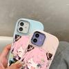 Pro OPPO A16 A38 A57 A58 A74 A78 A98 Reno8T Reno13F Realme C25S C53 C65 Kreslená černá kočka stříbrný okraj měkký tekutý silikonový ochranný kryt
