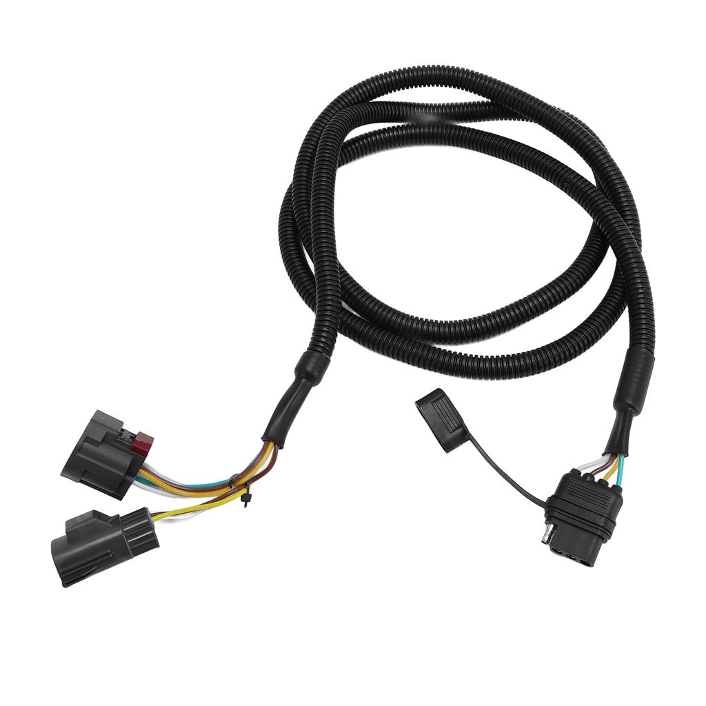 4 Way Flat Trailer Wiring Harness Improve Driving Safety 74.01in Length Stable Connection for JK 2 4 Door Taillights