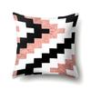 Polyester Pillow Case Automobile Decoration Home Printed Pillow Case Automobile Sofa Simple Waist Cushion Cover