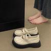 Fashion Woman PumpsLoafers Shoes for Women Mary Jane Round Toe Platform Cute Kawaii with Medium Heels Japanese Style Lolita Luxury Brand