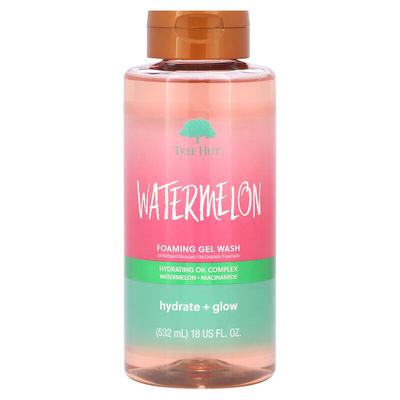 Foaming Gel Wash, Watermelon , 18 Fl Oz (532 Ml)