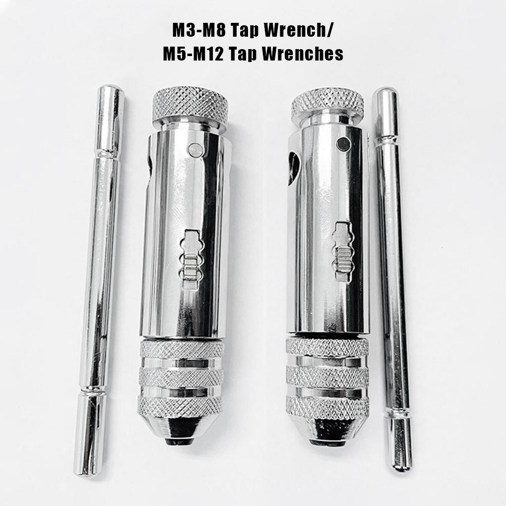 Stainless Steel Adjustable Ratchet Wrench Sturdy And Durable With Easy Positioning Forward And Reverse Wrench Tap Wrench