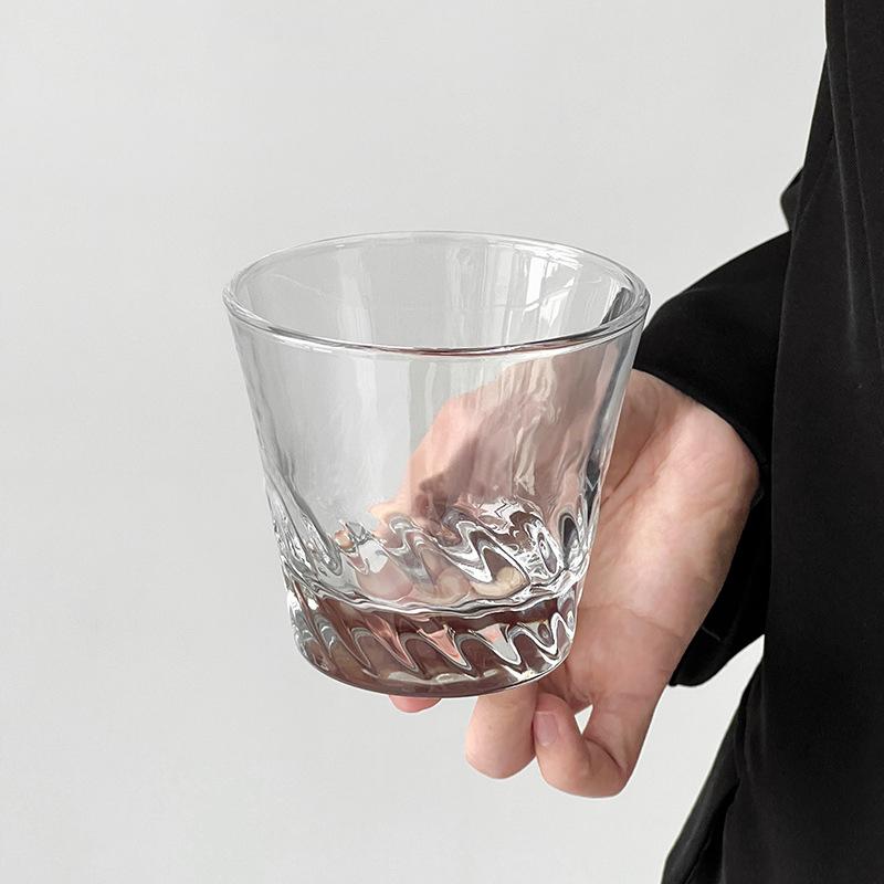 Pahar de vin de uz casnic de 8oz 230ml, pahar modern de whisky, cană de cocktail cu suc, pahar de băut, vase de uz casnic transparente