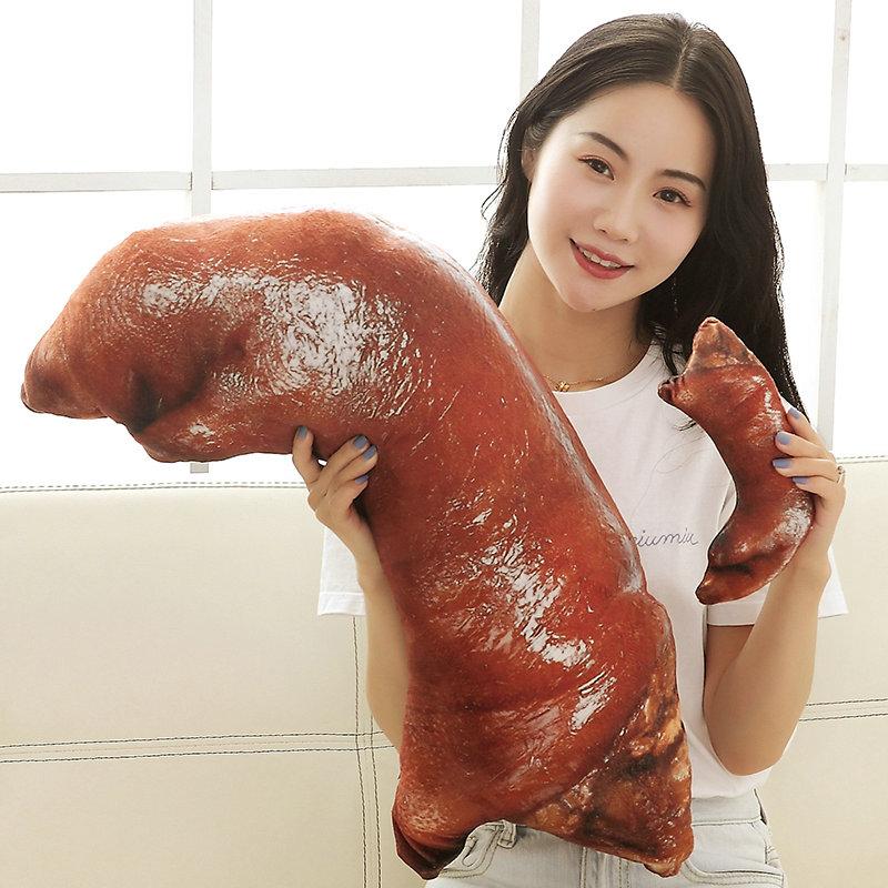 60-100cm Large Cute Animal Soft Cartoon Pig Plush Toy Stuffed Doll Birthday Presents For Children Kids Soft Pillow Cushion