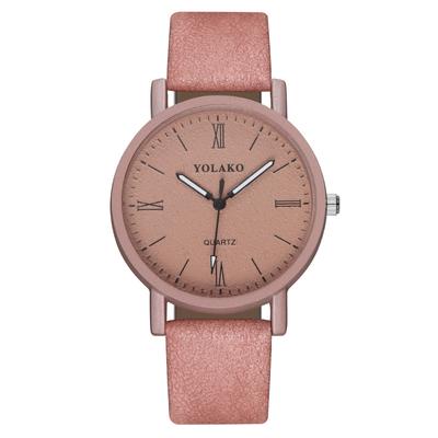 JYL Women's Watch Starry  Student Digital Leather Strap
