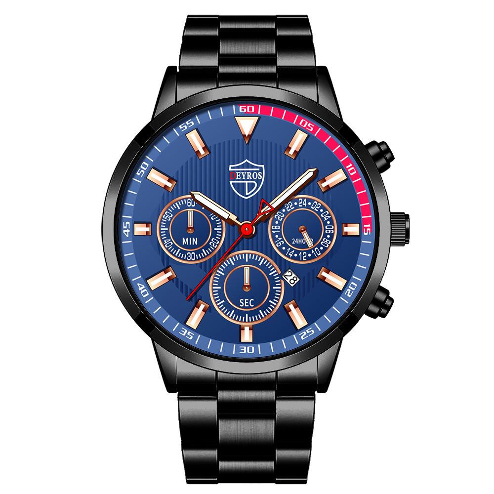 Men'S Watch Fashion Calendar Luminous Fully Automatic Quartz Watch