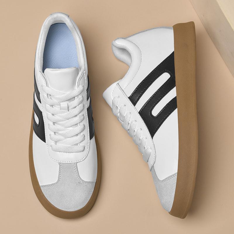 Fashion Stylish Style Men's Vulcanize Shoes Genuine Leather Casual Shoes Leisure Walk Male Tenis Masculino Versatile Skateboard Footwear