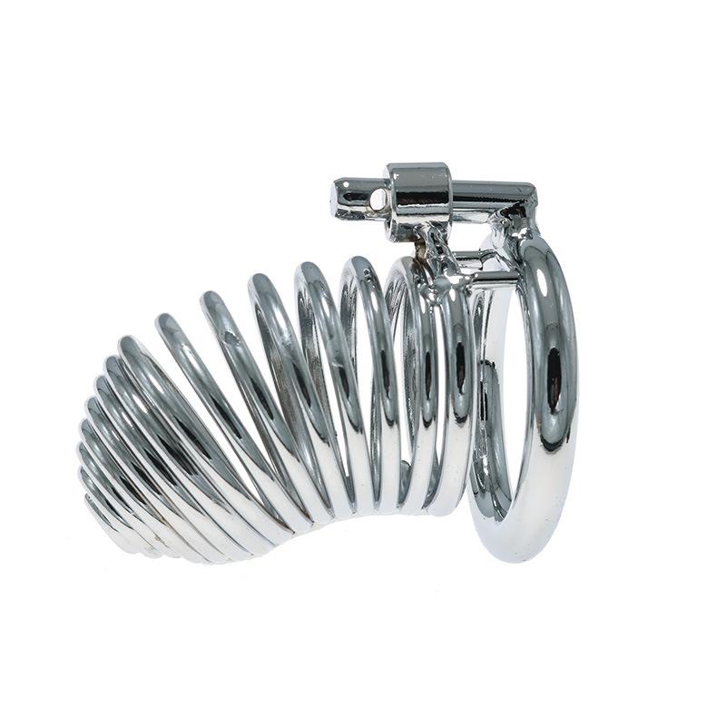 Metal Chastity Lock for Men Wear CB Chastity Device Penis Lock Cage SM Sex Tools for Adults