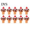 Cute 3D Resin Desserts 10Pcs Mini Ice Creams, Tiny Strawberry Jam Dessert Food for Doll Mansion Miniatures Mansion, DIY Craft Projects, Pretend