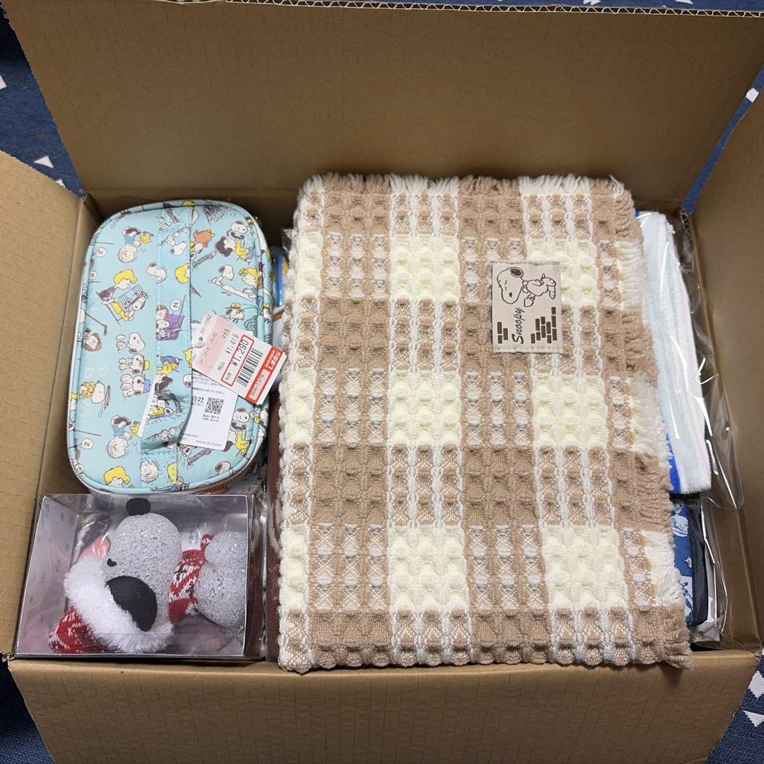 

[Б/У] Счастливая коробка Snoopy из 20 предметов, размер 100