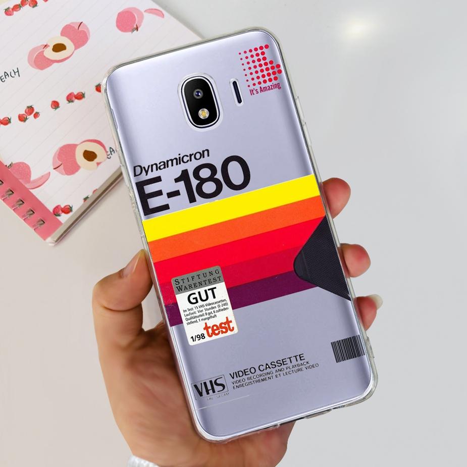 For Samsung Galaxy J4 2018 Case SM-J400F Luxury Clear Silicone Soft TPU Phone Case For Samsung J4 Plus J4+ J415F Back Cover Capa