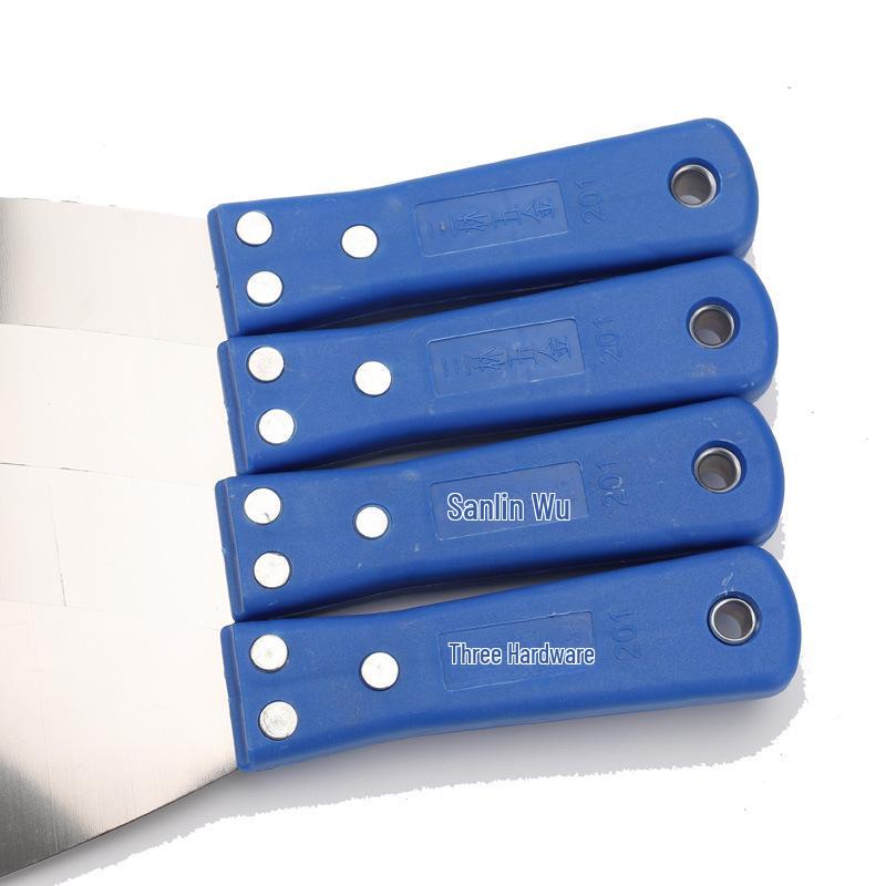Plastic Handle Stainless Steel Putty Knife - Thickened Scraper & Cleaning Shovel
