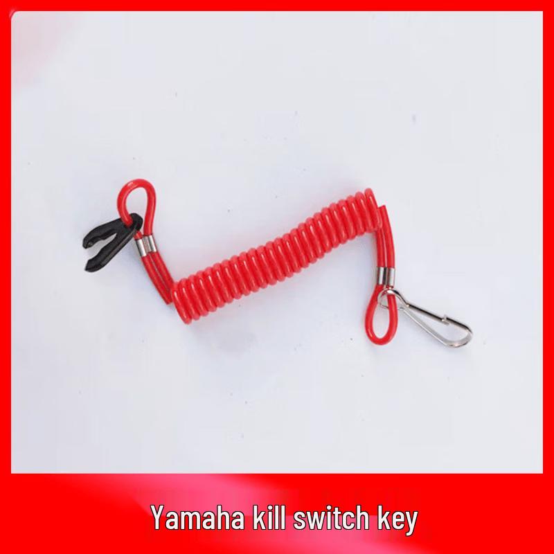 Marine Outboard Safety Kill Switch Lanyard
