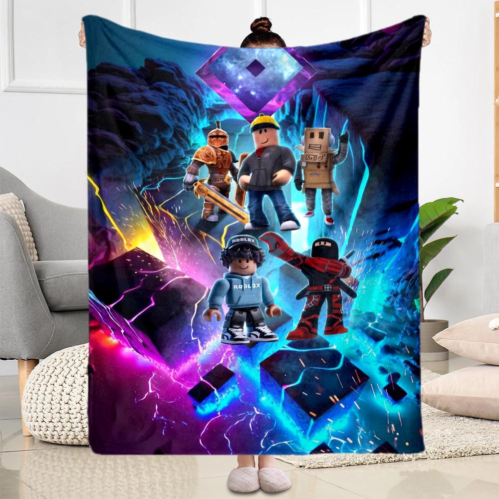 Roblox Universe Guide Blanket Soft Cozy Perfect For Sofa Bed Office Chair For All Seasons Modern Gift For Travel Home Birthdays