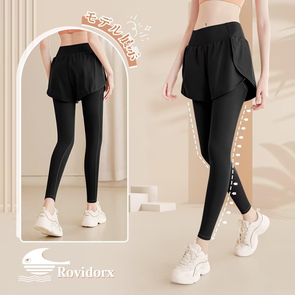 Rovidorx Yoga Running Yoga Pilates Training Running Gym Fitness Beautiful Quick Women's Pants, Pants, Wear, Wear, Sportswear, Wear, Wear, Leggings,