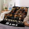 Supernatural Cast Characters Four Seasons Blanket Customized With Your Name Lightweight And Warm Perfect Gift For Home Office Camping Sofa Travel