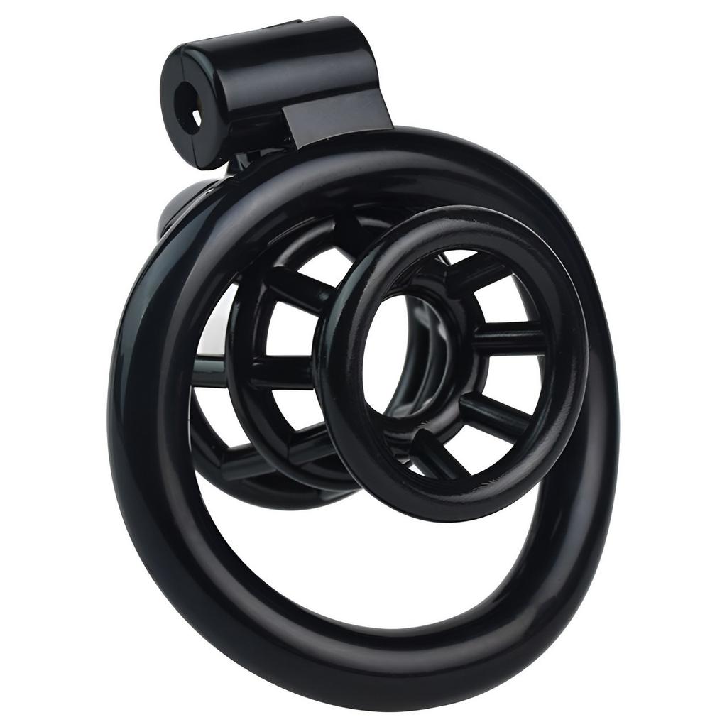 Men's Resin Chastity Lock 3D Penis Cage Colorful Wearable CB Lock Gay Cock Ring BDSM Cuckold Chastity Belt