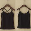 Sling Vest Women's Underwear Internet Celebrity Large Size Outside Wear Versatile Inside - Piece Student Thin Belt Bottoming Shirt