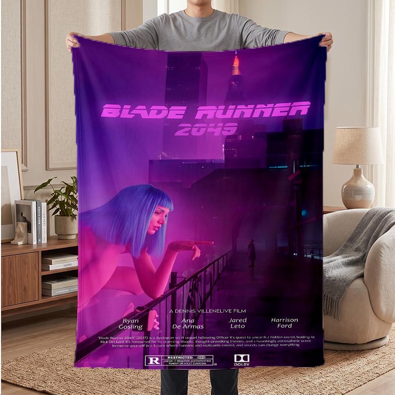 Blade Runner Soft Warm Flannel Blankets Comfortable Blanket for Home Decoration Gifting